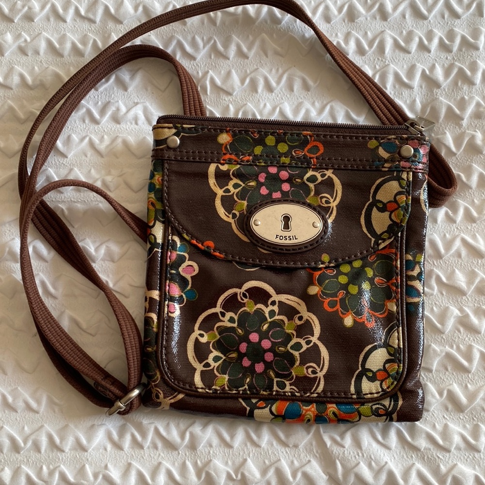 Fossil cross body purse